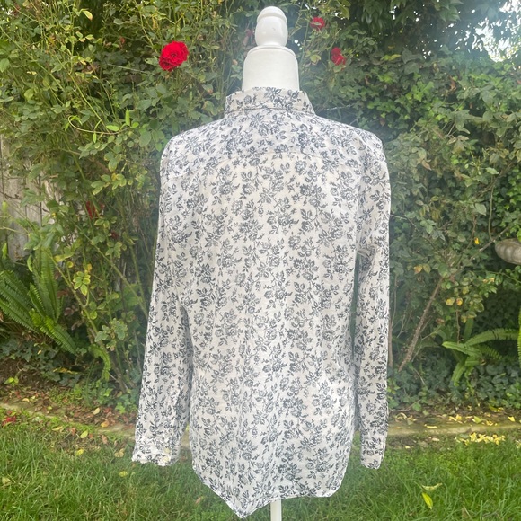 RLR Lauren Jeans Co Long Sleeve Button Down Shirt, Size Large, 100% Cotton - Picture 4 of 10